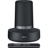 Logitech 960-001227 sistema de video conferencia, Webcam negro/Gris, 60 pps, 90°, 15x, Negro