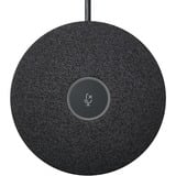 Logitech 989-000430 sistema de video conferencia, Micrófono negro, Grafito