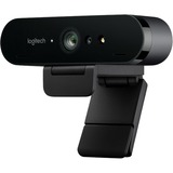 Logitech BRIO STREAM cámara web 4096 x 21060 Pixeles USB 3.2 Gen 1 (3.1 Gen 1) Negro, Webcam negro, 4096 x 21060 Pixeles, 60 pps, 1080p, USB 3.2 Gen 1 (3.1 Gen 1), Negro, Recortar