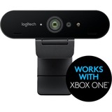 Logitech BRIO STREAM cámara web 4096 x 21060 Pixeles USB 3.2 Gen 1 (3.1 Gen 1) Negro, Webcam negro, 4096 x 21060 Pixeles, 60 pps, 1080p, USB 3.2 Gen 1 (3.1 Gen 1), Negro, Recortar