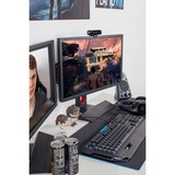 Logitech BRIO STREAM cámara web 4096 x 21060 Pixeles USB 3.2 Gen 1 (3.1 Gen 1) Negro, Webcam negro, 4096 x 21060 Pixeles, 60 pps, 1080p, USB 3.2 Gen 1 (3.1 Gen 1), Negro, Recortar