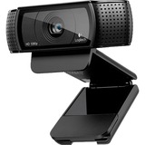 Logitech C920 HD Pro cámara web 15 MP 1920 x 1080 Pixeles USB 2.0 Negro, Webcam negro, 15 MP, 1920 x 1080 Pixeles, 720p,1080p, H.264, USB 2.0, Negro