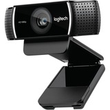 Logitech C922 PRO HD STREAM WEBCAM cámara web 1920 x 1080 Pixeles USB Negro negro, 1920 x 1080 Pixeles, 60 pps, 1280x720@60fps,1920x1080@30fps, 720p,1080p, H.264, USB