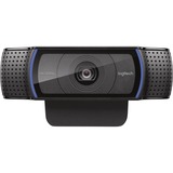 Logitech Hd Pro C920 cámara web 3 MP 1920 x 1080 Pixeles USB 2.0 Negro, Webcam negro, 3 MP, 1920 x 1080 Pixeles, Full HD, 30 pps, 720p, 1080p, H.264
