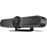 Logitech MeetUp Negro 3840 x 2160 Pixeles 30 pps, Webcam negro, 4K Ultra HD, 3840 x 2160 Pixeles, 30 pps, 120°, Negro