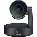 Logitech Rally Camera Negro 3840 x 2160 Pixeles 60 pps, Webcam negro/Gris, 3840 x 2160 Pixeles, 60 pps, 90°, 15x, Negro