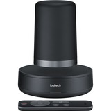Logitech Rally Camera sistema de video conferencia, Webcam negro/Gris, 60 pps, 90°, 15x, Negro