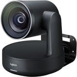 Logitech Rally sistema de video conferencia 16 personas(s) Ethernet Sistema de vídeoconferencia en grupo, Webcam negro/Gris, Sistema de vídeoconferencia en grupo, 4K Ultra HD, 60 pps, 90°, 15x, Negro