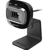 Microsoft LifeCam HD-3000 cámara web 1 MP 1280 x 720 Pixeles USB 2.0 Negro, Webcam negro, 1 MP, 1280 x 720 Pixeles, 30 pps, 1280 x 800 Pixeles, 4x, 0.3 - 1.5 m