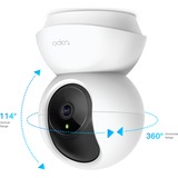 TP-Link Tapo C200 Esférico Interior 1920 x 1080 Pixeles Techo, Cámara blanco, Interior, Inalámbrico, 2400 MHz, FCC, IC, CE, NCC, Techo, Blanco