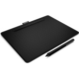 Wacom Intuos M Bluetooth tableta digitalizadora Negro 2540 líneas por pulgada 216 x 135 mm USB/Bluetooth, Tableta gráfica negro, Inalámbrico y alámbrico, 2540 líneas por pulgada, 216 x 135 mm, USB/Bluetooth, 7 mm, Pluma