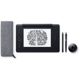 Wacom Intuos Pro Paper tableta digitalizadora Negro 5080 líneas por pulgada 224 x 148 mm USB/Bluetooth, Tableta gráfica negro, Inalámbrico, 5080 líneas por pulgada, 224 x 148 mm, USB/Bluetooth, Pluma, Tocar, 2 m