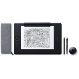 Wacom Intuos Pro Paper tableta digitalizadora Negro 5080 líneas por pulgada 311 x 216 mm USB/Bluetooth, Tableta gráfica negro, Alámbrico, 5080 líneas por pulgada, 311 x 216 mm, USB/Bluetooth, Pluma, Tocar, 2 m