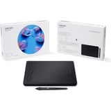 Wacom Intuos Pro S tableta digitalizadora Negro, Tableta gráfica negro, Inalámbrico, Negro, 460 g, USB