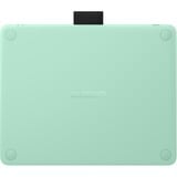 Wacom Intuos S tableta digitalizadora Negro, Verde 2540 líneas por pulgada 152 x 95 mm USB/Bluetooth, Tableta gráfica verde claro/Negro, Inalámbrico y alámbrico, 2540 líneas por pulgada, 152 x 95 mm, USB/Bluetooth, 7 mm, Pluma