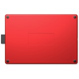 Wacom One by Small tableta digitalizadora Negro 2540 líneas por pulgada 152 x 95 mm USB, Tableta gráfica negro/Rojo, Alámbrico, 2540 líneas por pulgada, 152 x 95 mm, USB, Pluma, Negro