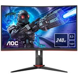 AOC G2 C32G2ZE/BK pantalla para PC 80 cm (31.5") 1920 x 1080 Pixeles Full HD LED Negro, Rojo, Monitor de gaming negro/Rojo, 80 cm (31.5"), 1920 x 1080 Pixeles, Full HD, LED, 1 ms, Negro, Rojo