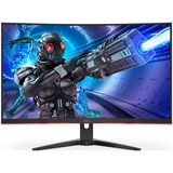 AOC G2 C32G2ZE/BK pantalla para PC 80 cm (31.5") 1920 x 1080 Pixeles Full HD LED Negro, Rojo, Monitor de gaming negro/Rojo, 80 cm (31.5"), 1920 x 1080 Pixeles, Full HD, LED, 1 ms, Negro, Rojo