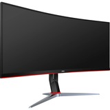 AOC G2 CU34G2/BK LED display 86,4 cm (34") 3440 x 1440 Pixeles Quad HD Negro, Rojo, Monitor de gaming negro/Rojo, 86,4 cm (34"), 3440 x 1440 Pixeles, Quad HD, LED, 1 ms, Negro, Rojo