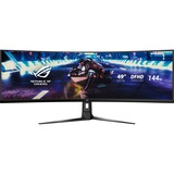 ASUS ROG Strix XG49VQ pantalla para PC 124,5 cm (49") 3840 x 1080 Pixeles UltraWide Full HD LED Negro, Monitor de gaming negro, 124,5 cm (49"), 3840 x 1080 Pixeles, UltraWide Full HD, LED, 4 ms, Negro