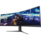 ASUS ROG Strix XG49VQ pantalla para PC 124,5 cm (49") 3840 x 1080 Pixeles UltraWide Full HD LED Negro, Monitor de gaming negro, 124,5 cm (49"), 3840 x 1080 Pixeles, UltraWide Full HD, LED, 4 ms, Negro
