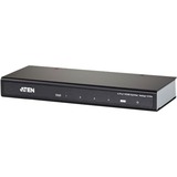 ATEN Distribuidor HDMI 4K de 4 puertos, Divisores & Conmutadores negro, HDMI, 4x HDMI, 4096 x 2160 Pixeles, Negro, 4K Ultra HD, 15 m