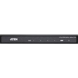 ATEN Distribuidor HDMI 4K de 4 puertos, Divisores & Conmutadores negro, HDMI, 4x HDMI, 4096 x 2160 Pixeles, Negro, 4K Ultra HD, 15 m