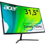 Acer ED320QR P 80 cm (31.5") 1920 x 1080 Pixeles Full HD LED Negro, Monitor de gaming negro, 80 cm (31.5"), 1920 x 1080 Pixeles, Full HD, LED, 5 ms, Negro