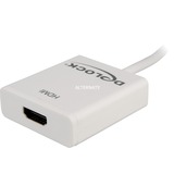 DeLOCK 62612 adaptador de cable de vídeo 0,2 m Mini DisplayPort HDMI tipo A (Estándar) Blanco blanco, 0,2 m, Mini DisplayPort, HDMI tipo A (Estándar), Macho, Hembra, Oro