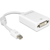 DeLOCK Adapter mini Displayport / DVI FM 0,18 m Blanco, Adaptador blanco, 0,18 m, Mini DisplayPort, DVI, Macho, Hembra, Blanco