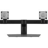 Dell Base para dos monitores MDS19, Soporte de pie negro, 6 kg, 48,3 cm (19"), 68,6 cm (27"), 100 x 100 mm, Ajustes de altura, Aluminio, Negro