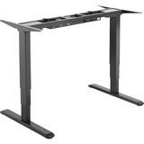 Digitus Bastidor de mesa eléctrico de altura regulable, Soporte negro, Derecho, China, 700 mm, 32,3 kg, 1105 mm, 295 mm