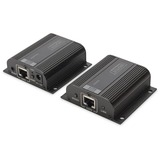 Digitus DS-55100-1 extensor audio/video Transmisor y receptor de señales AV Negro, Alargador de HDMI negro, 1920 x 1080 Pixeles, Transmisor y receptor de señales AV, 50 m, Alámbrico, Negro, HDCP