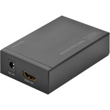 Digitus DS-55121 extensor audio/video Receptor AV Negro, Switch KVM 1920 x 1080 Pixeles, Receptor AV, 120 m, 3D, Negro