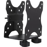 Digitus Soporte de mini ordenador de mesa multifuncional Abrazadera, 5 kg, 75 x 75 mm, 100 x 100 mm, Negro