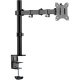 Digitus Soporte de monitor universal sencillo con fijación a presión negro, Abrazadera, 8 kg, 38,1 cm (15"), 81,3 cm (32"), 100 x 100 mm, Negro