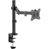 Digitus Soporte de monitor universal sencillo con fijación a presión negro, Abrazadera, 8 kg, 38,1 cm (15"), 81,3 cm (32"), 100 x 100 mm, Negro