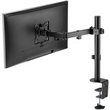 Digitus Soporte de monitor universal sencillo con fijación a presión negro, Abrazadera, 8 kg, 38,1 cm (15"), 81,3 cm (32"), 100 x 100 mm, Negro