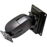 Ergotron 100 Series Double Pivot 61 cm (24"), Soporte de pared negro, 61 cm (24"), 10,4 kg, 75 x 75 mm, 100 x 100 mm, 0 - 180°, Metal