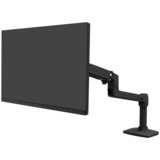 Ergotron LX Series 45-241-224 soporte para monitor 86,4 cm (34") Abrazadera/Atornillado Negro, Soporte de monitor negro, Abrazadera/Atornillado, 11,3 kg, 86,4 cm (34"), 100 x 100 mm, Ajustes de altura, Negro