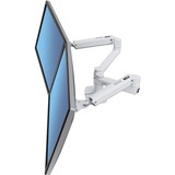 Ergotron LX Series 45-491-216 soporte para monitor 68,6 cm (27") Blanco Escritorio, Soporte de monitor blanco, 18,1 kg, 68,6 cm (27"), 75 x 75 mm, 100 x 100 mm, Ajustes de altura, Blanco