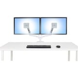 Ergotron LX Series 45-491-216 soporte para monitor 68,6 cm (27") Blanco Escritorio, Soporte de monitor blanco, 18,1 kg, 68,6 cm (27"), 75 x 75 mm, 100 x 100 mm, Ajustes de altura, Blanco