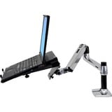 Ergotron LX Series Desk Mount LCD Arm 86,4 cm (34") Negro Escritorio, Soporte de monitor plateado, 11,3 kg, 86,4 cm (34"), 75 x 75 mm, 100 x 100 mm, Negro