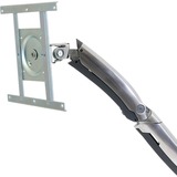 Ergotron MX Wall Mount LCD Arm 106,7 cm (42") Aluminio Pared, Soporte de pared plateado, 13,6 kg, 106,7 cm (42"), 75 x 75 mm, 200 x 200 mm, Aluminio