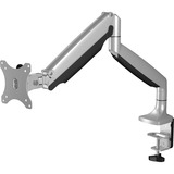 ICY BOX IB-MS503-T 81,3 cm (32") Escritorio Negro, Plata, Soporte de monitor plateado, Abrazadera, 8 kg, 81,3 cm (32"), 75 x 75 mm, 100 x 100 mm, Negro, Plata