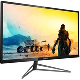 Philips M Line Pantalla 4K HDR con Ambiglow 326M6VJRMB/00, Monitor LED negro, 80 cm (31.5"), 3840 x 2160 Pixeles, 4K Ultra HD, LED, 4 ms, Negro