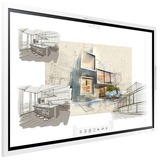 SAMSUNG WM55R-W Pantalla plana para señalización digital 139,7 cm (55") LED Wifi 350 cd / m² 4K Ultra HD Blanco Pantalla táctil 16/7, Pantalla de gran formato gris claro, Pantalla plana para señalización digital, 139,7 cm (55"), LED, 3840 x 2160 Pixeles, Wifi, 16/7