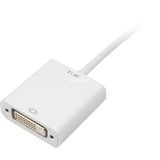 Sharkoon 0.15m, Mini DisplayPort/DVI 0,15 m Blanco, Adaptador blanco, Mini DisplayPort/DVI, 0,15 m, Mini DisplayPort, DVI, Macho, Hembra, Oro