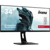 iiyama G-MASTER GB3461WQSU-B1 pantalla para PC 86,4 cm (34") 3440 x 1440 Pixeles UltraWide Quad HD LED Negro, Monitor de gaming negro, 86,4 cm (34"), 3440 x 1440 Pixeles, UltraWide Quad HD, LED, 1 ms, Negro