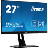 iiyama ProLite B2791QSU-B1 pantalla para PC 68,6 cm (27") 2560 x 1440 Pixeles Quad HD LED Negro, Monitor de gaming negro, 68,6 cm (27"), 2560 x 1440 Pixeles, Quad HD, LED, 1 ms, Negro